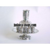 Silver-Plated Wine Fountain - Grapes
